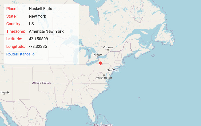 Map of Haskell Flats