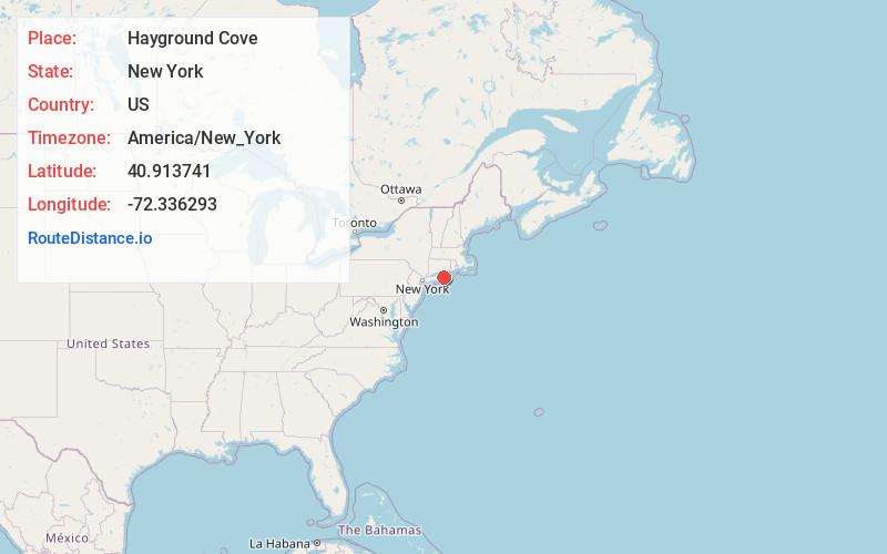 Map of Hayground Cove