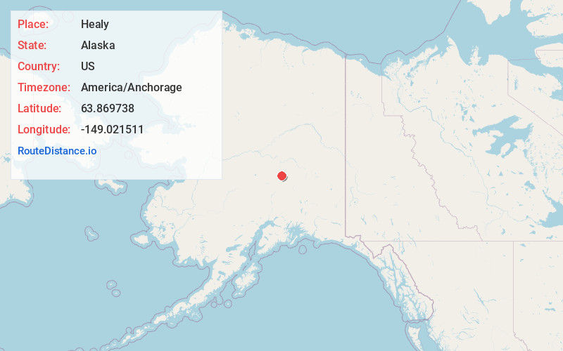 Map of Healy