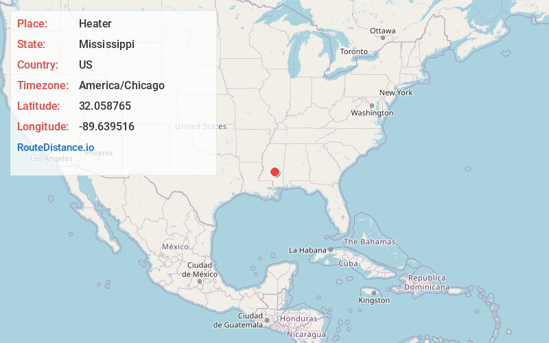 Map of Heater