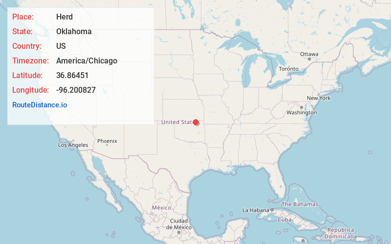 Map of Herd