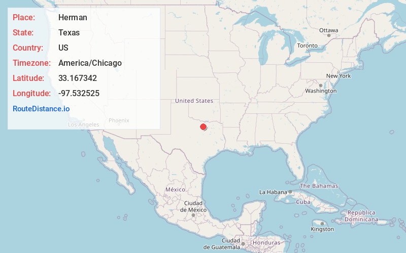 Map of Herman