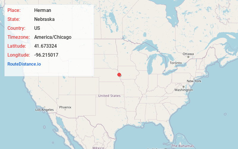 Map of Herman