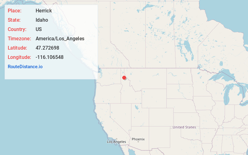 Map of Herrick