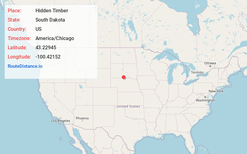 Map of Hidden Timber