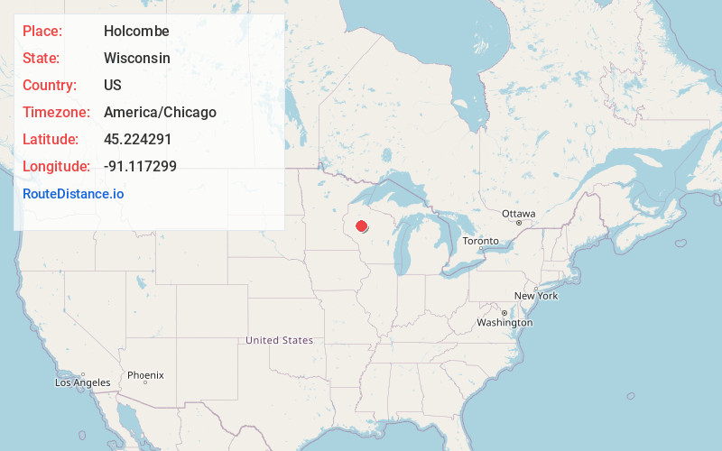 Map of Holcombe