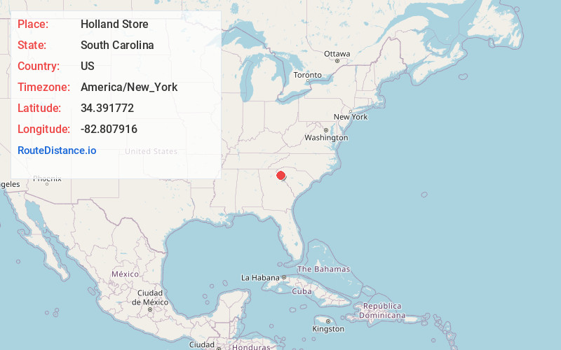 Map of Holland Store