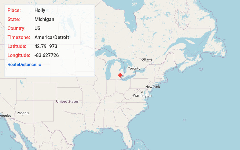 Map of Holly