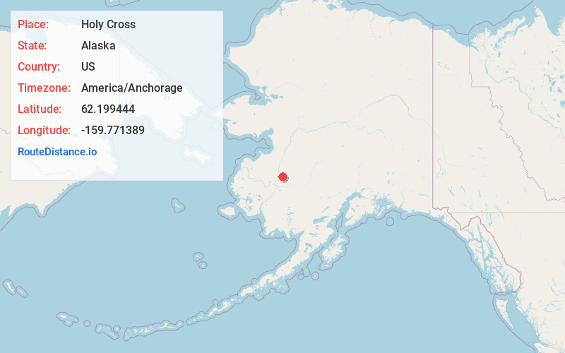 Map of Holy Cross