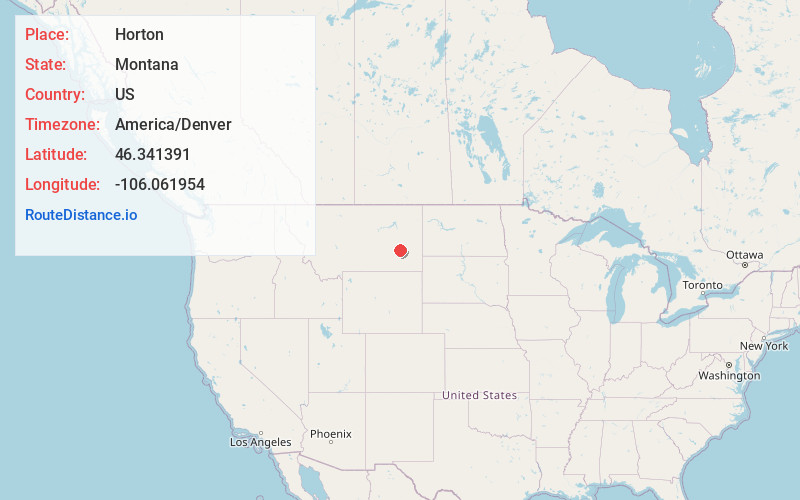 Map of Horton