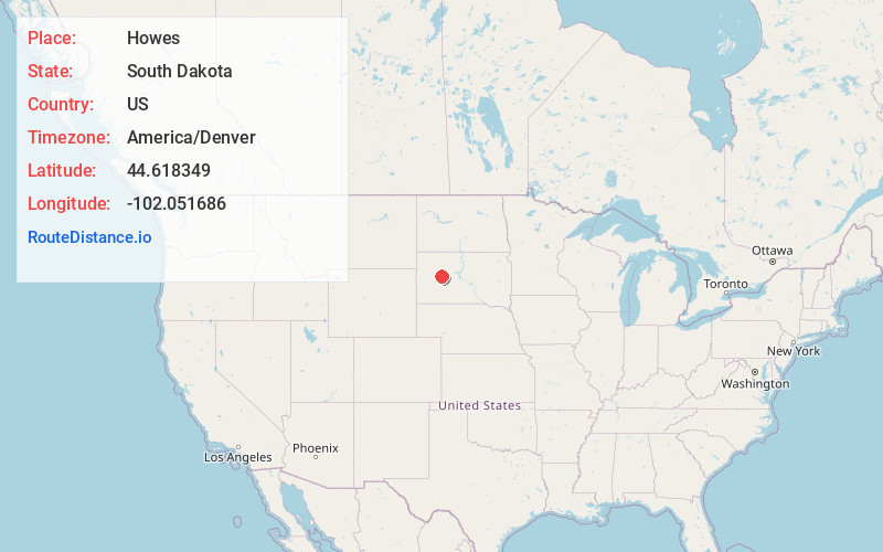 Map of Howes