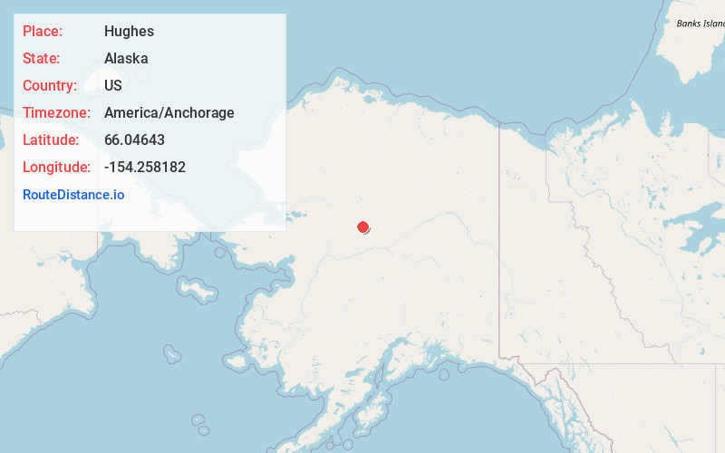 Map of Hughes