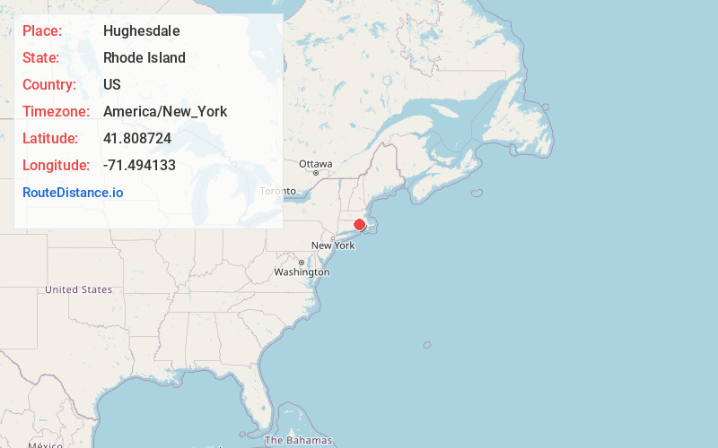 Map of Hughesdale