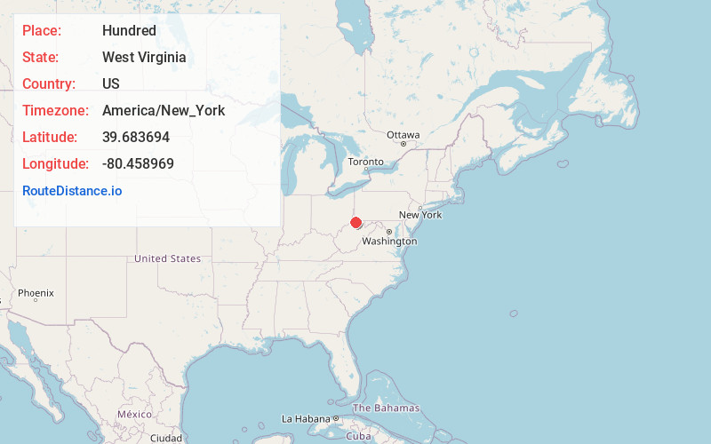 Map of Hundred