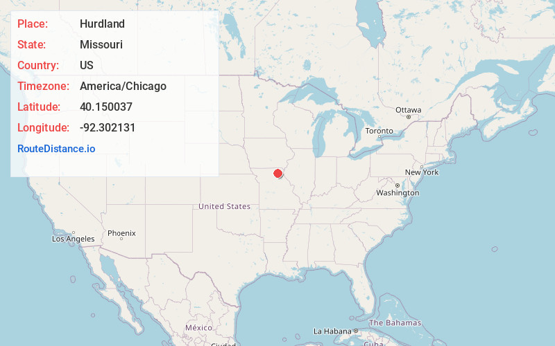 Map of Hurdland
