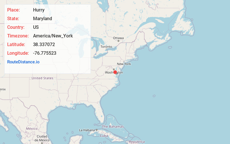 Map of Hurry