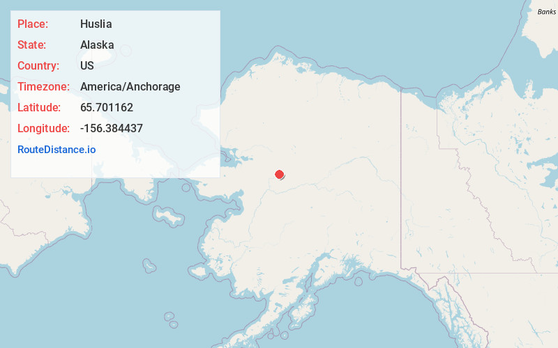 Map of Huslia