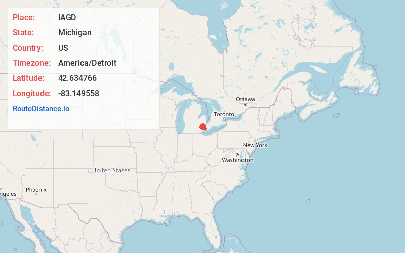 Map of IAGD