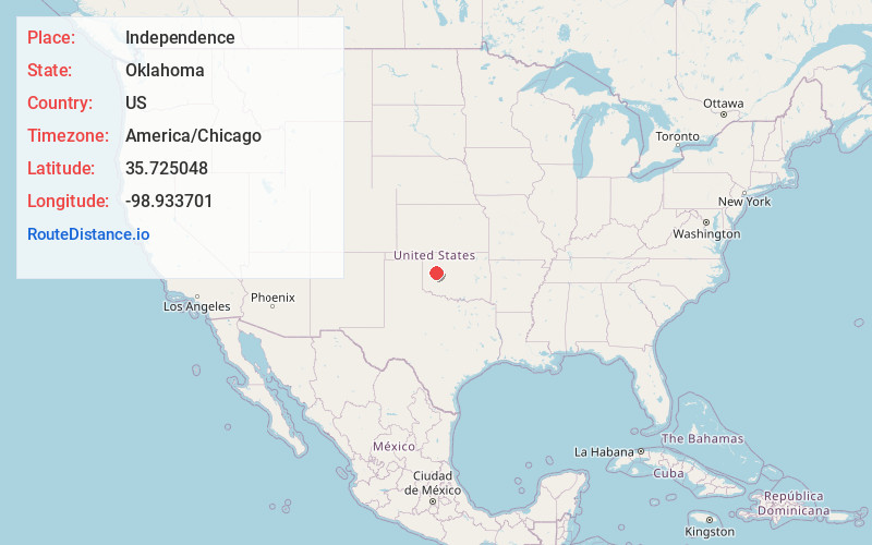 Map of Independence