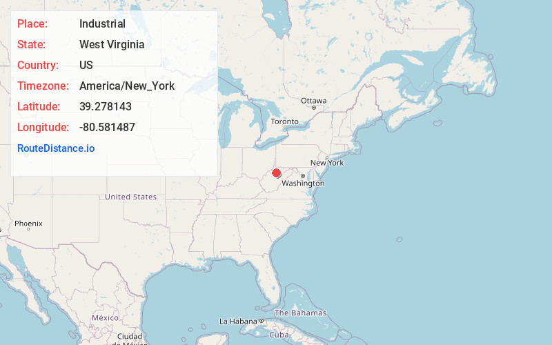 Map of Industrial
