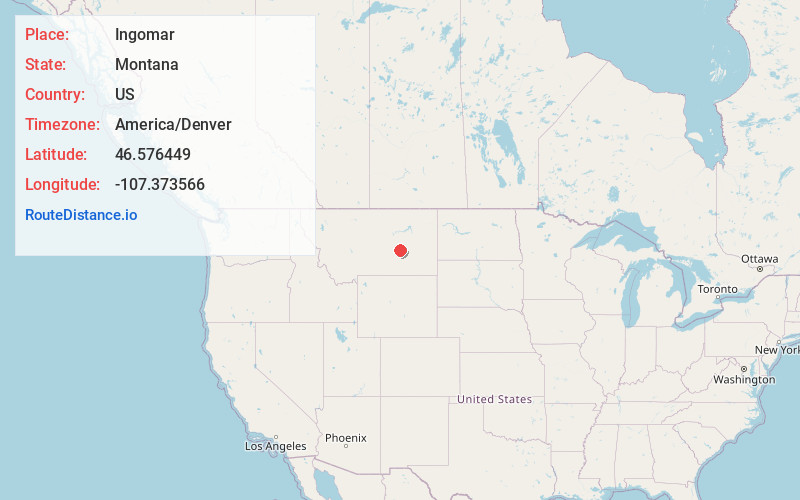 Map of Ingomar