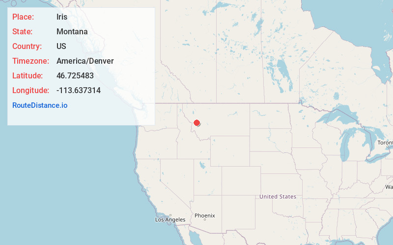 Map of Iris