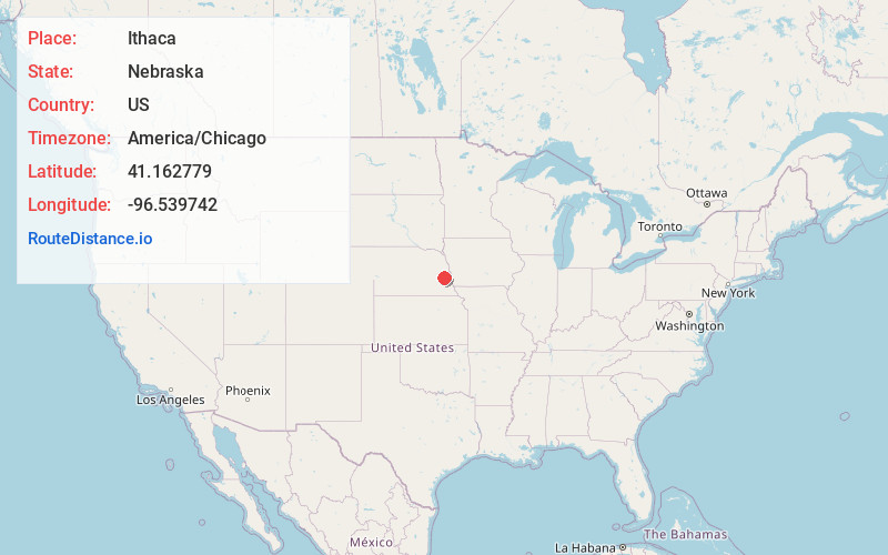 Map of Ithaca