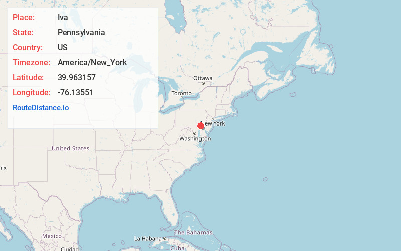 Map of Iva