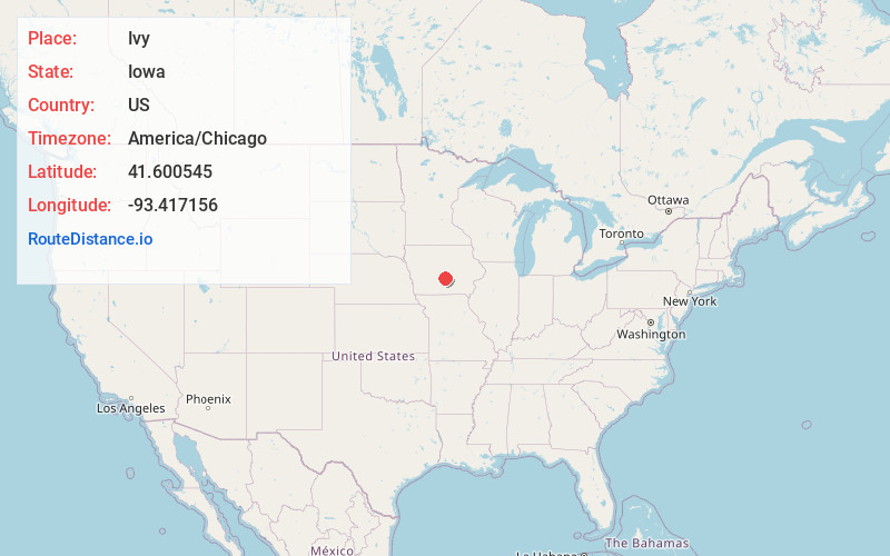 Map of Ivy