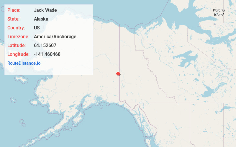 Map of Jack Wade