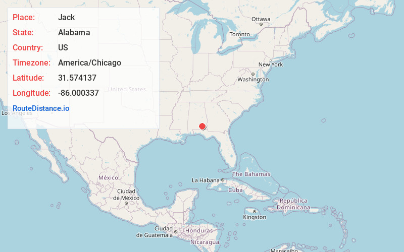 Map of Jack