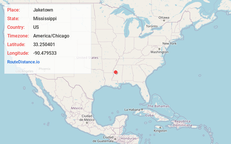 Map of Jaketown