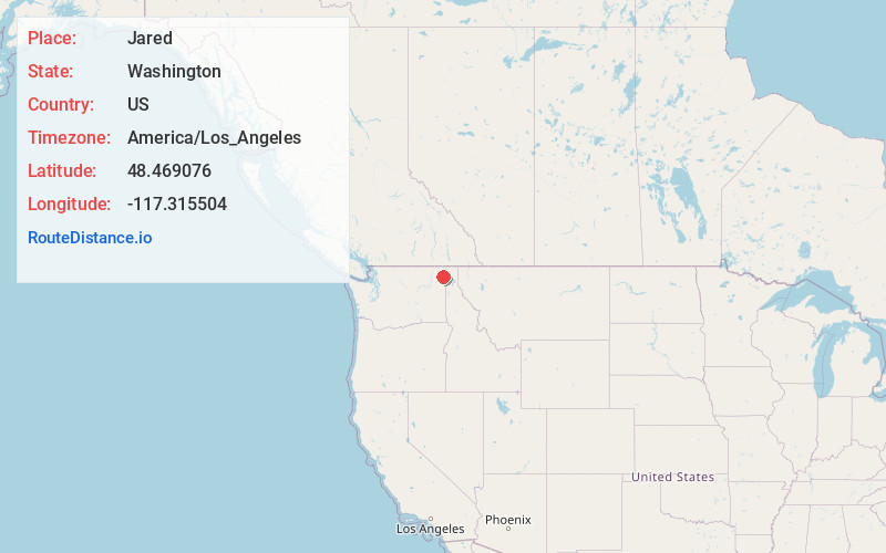 Map of Jared