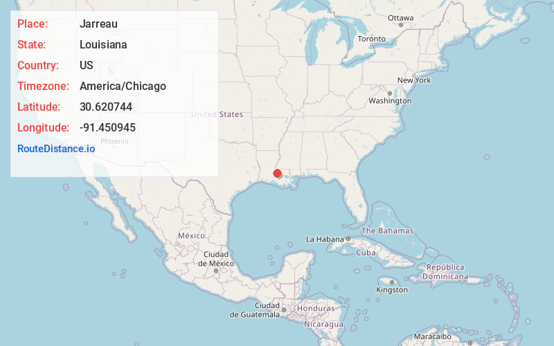 Map of Jarreau