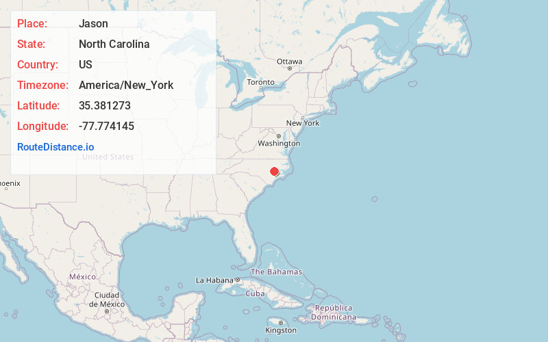 Map of Jason