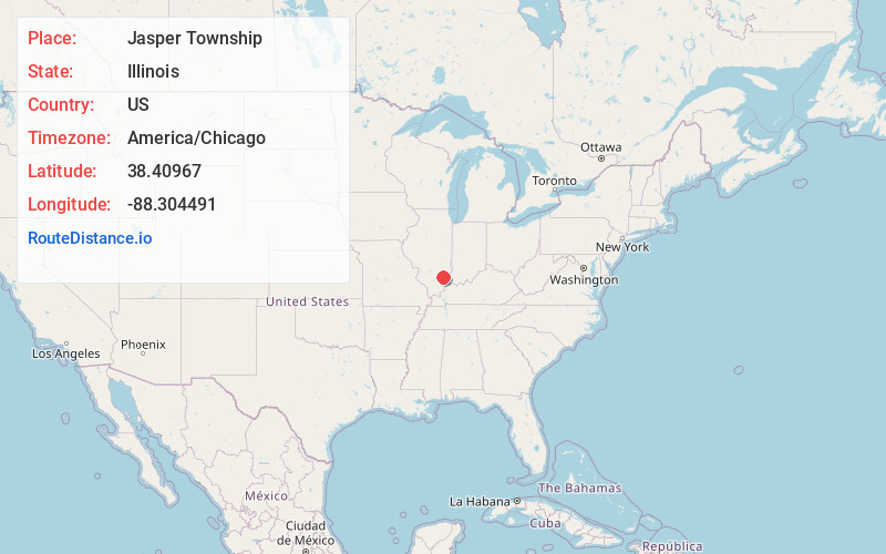 Map of Jasper Township