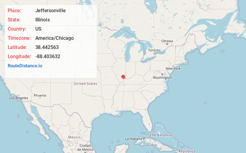 Map of Jeffersonville