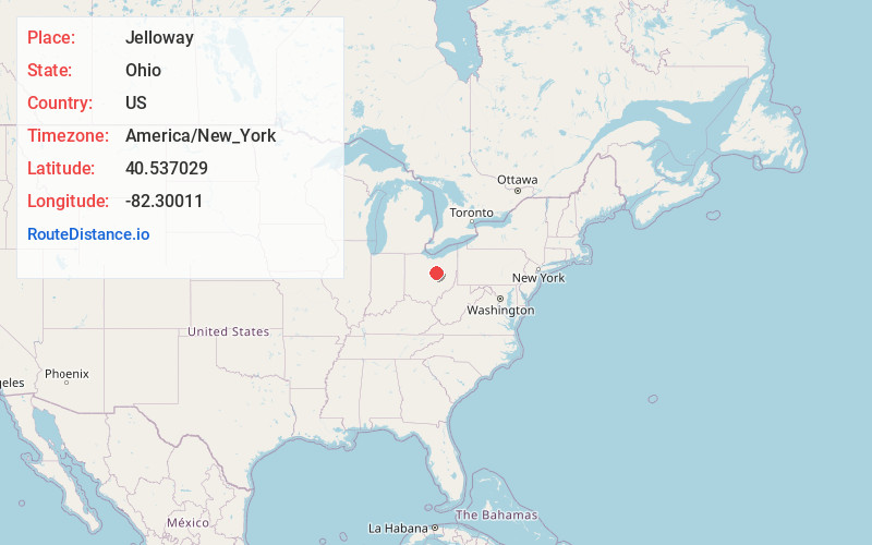 Map of Jelloway
