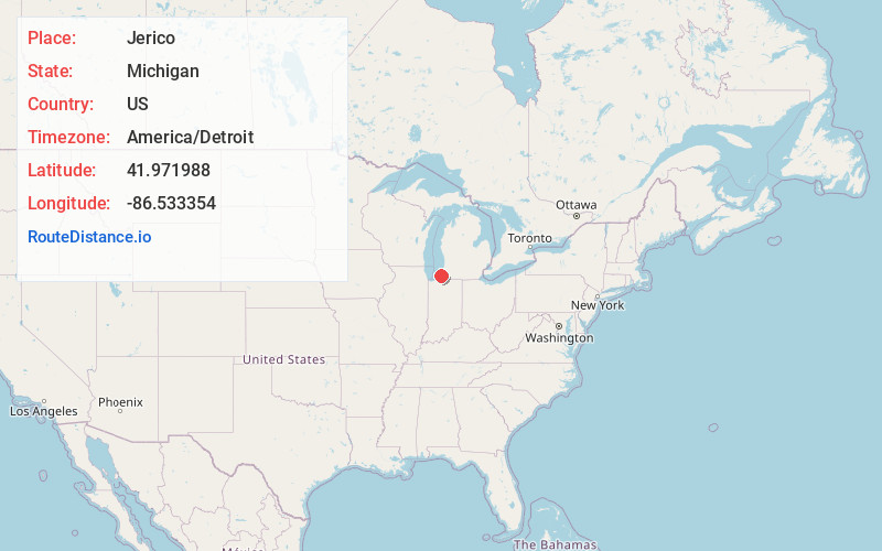 Map of Jerico