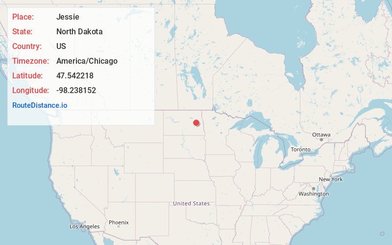 Map of Jessie