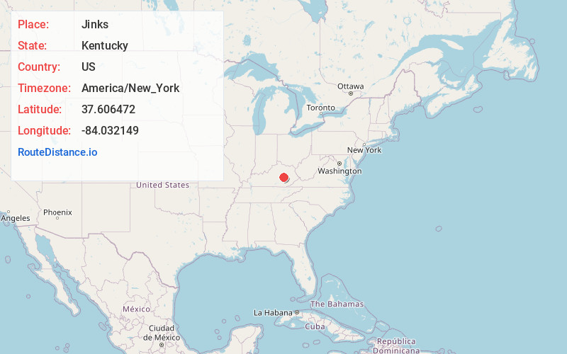 Map of Jinks