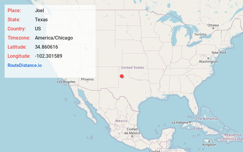 Map of Joel
