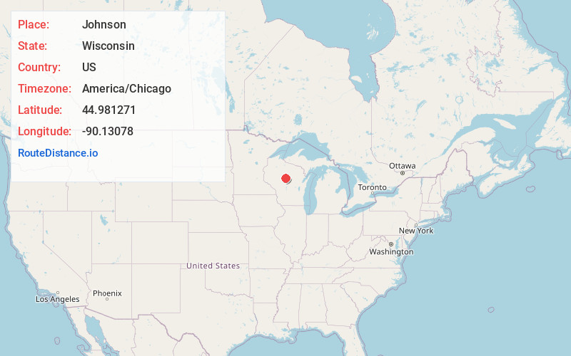 Map of Johnson