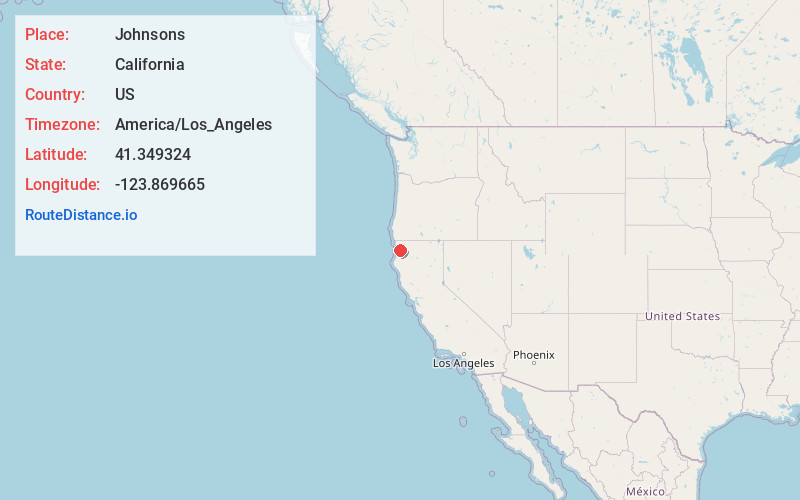 Map of Johnsons