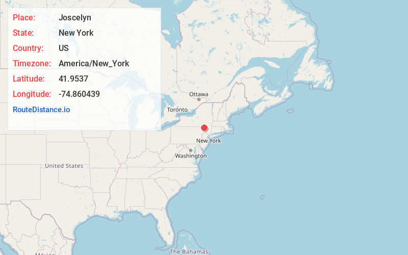 Map of Joscelyn