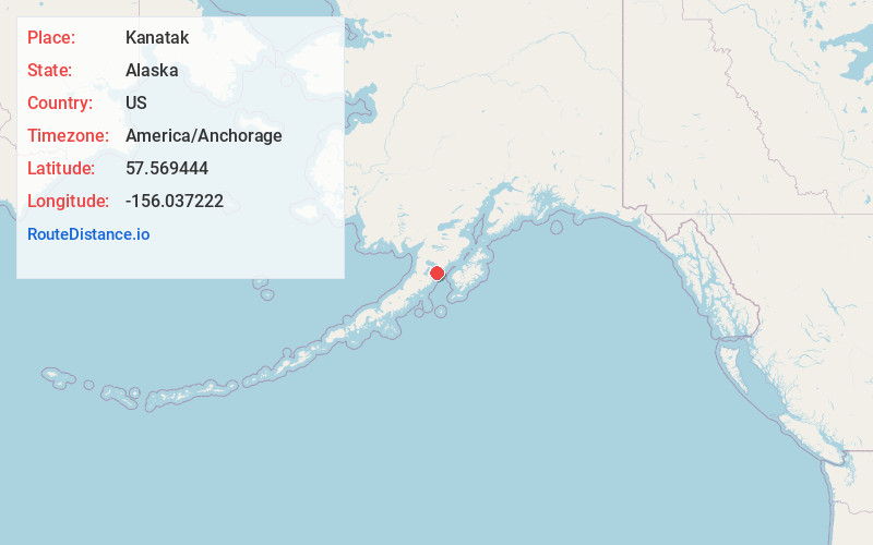 Map of Kanatak