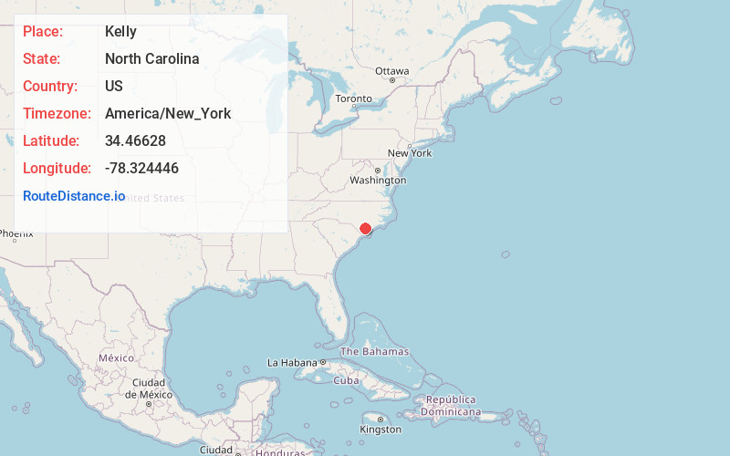 Map of Kelly