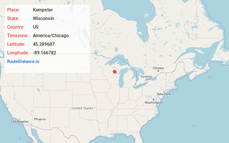 Map of Kempster