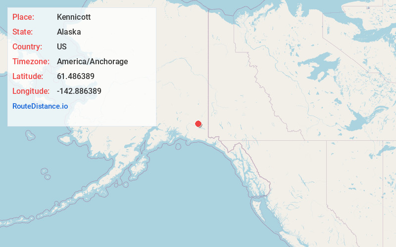 Map of Kennicott