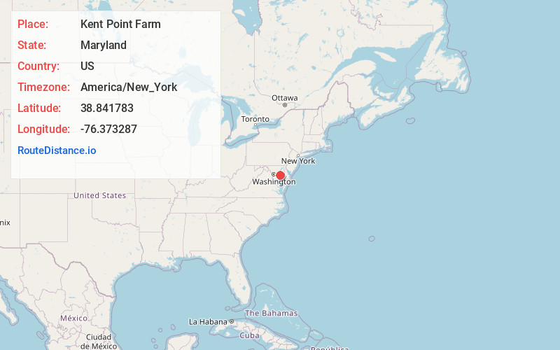 Map of Kent Point Farm